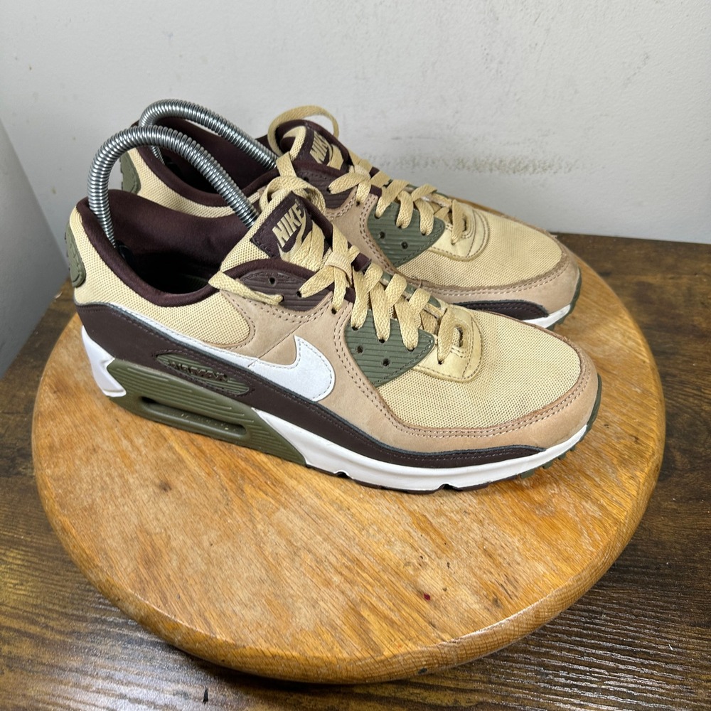 Nike Air Max 90 Mens Neutral Olive Velvet Brown FB9658-200 Size 8